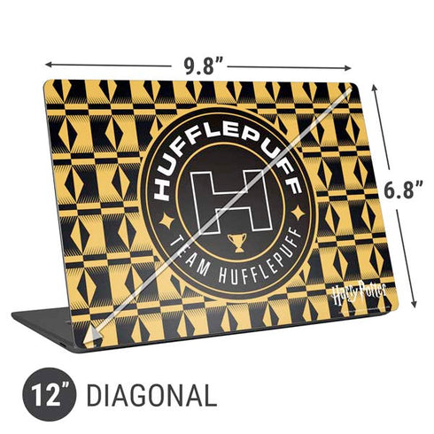 Wizarding Worlds Harry Potter Team Hufflepuff Universal Laptop 12in (9.8 x 6.8in) Skin